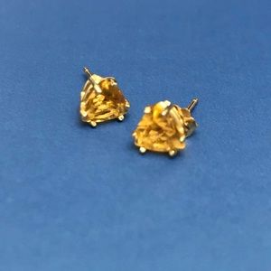 FIRM 10k GOLD Citrine Vintage Setting